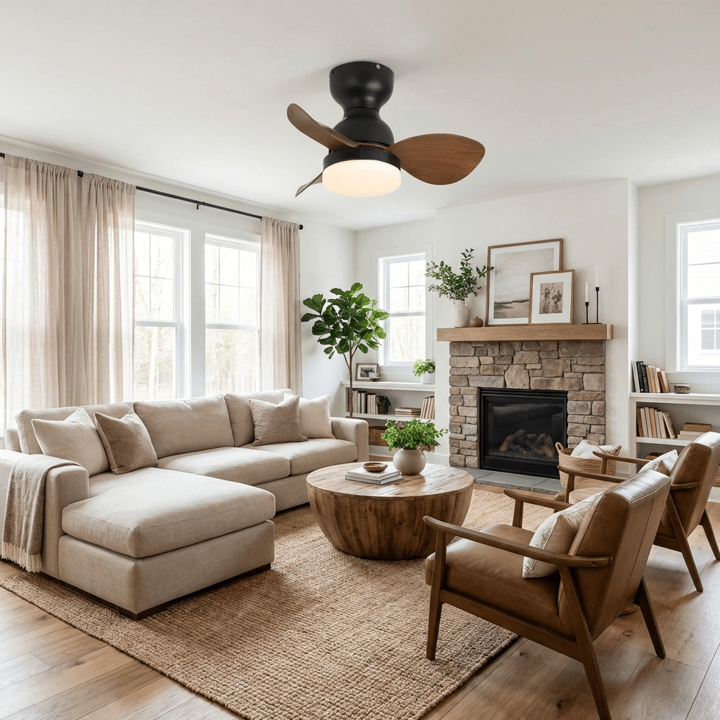 Aeroleaf Ceiling Fan Light-Neutral Decor