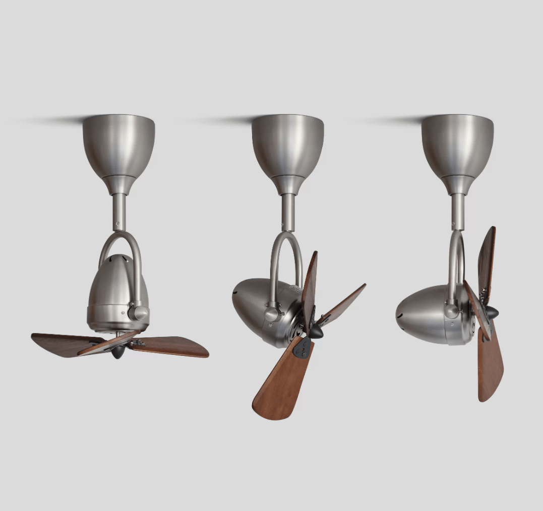 Aeronaut Articulated Ceiling Fan-Neutral Decor