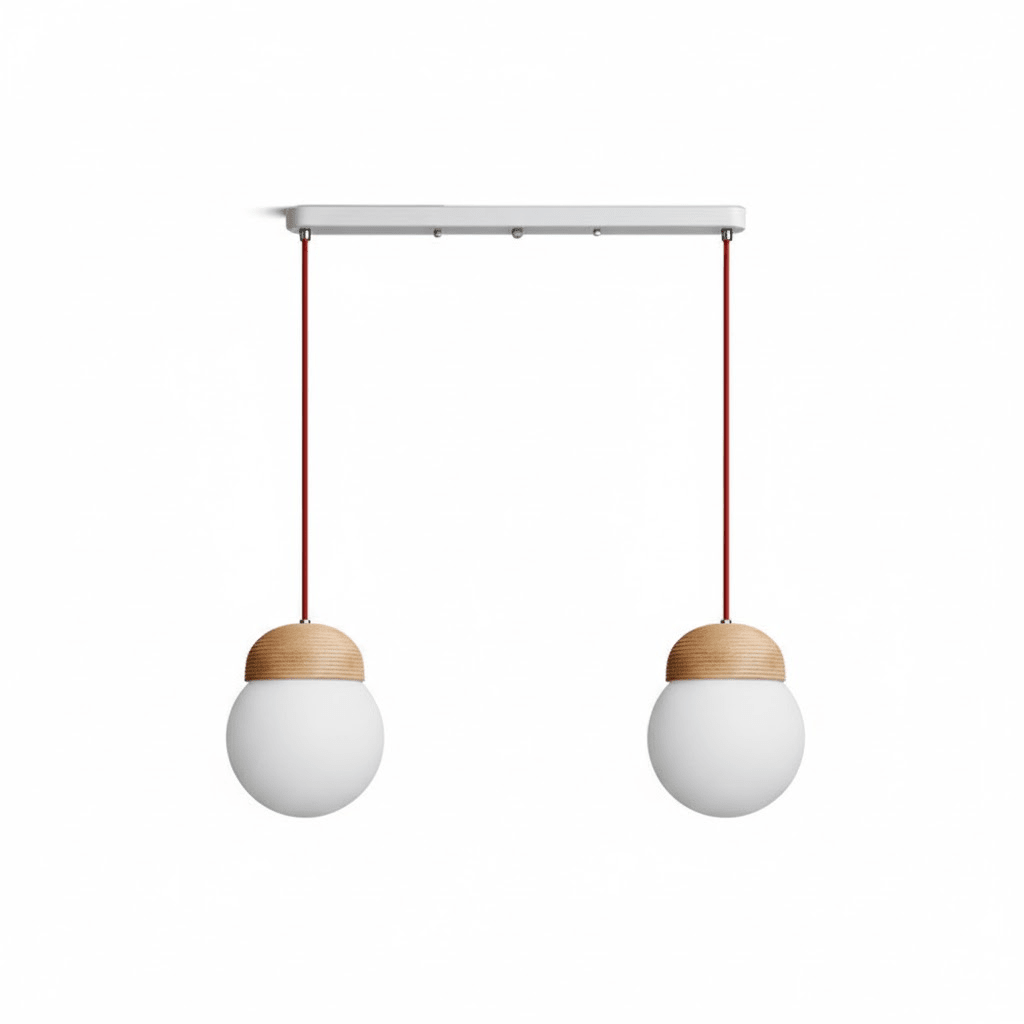 Elowen Fluted Opal Pendant Lamp-Neutral Decor