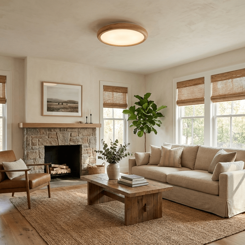 Arboris Ceiling Light-Neutral Decor