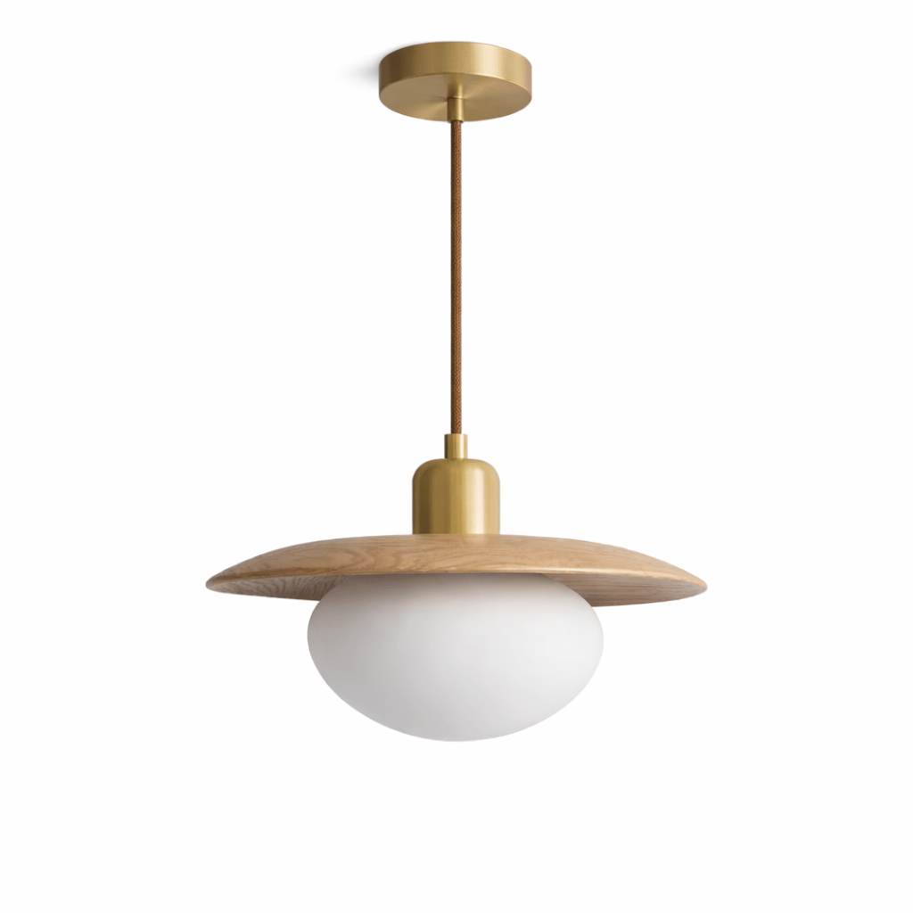 Solmere Wood Pendant Lamp-Neutral Decor