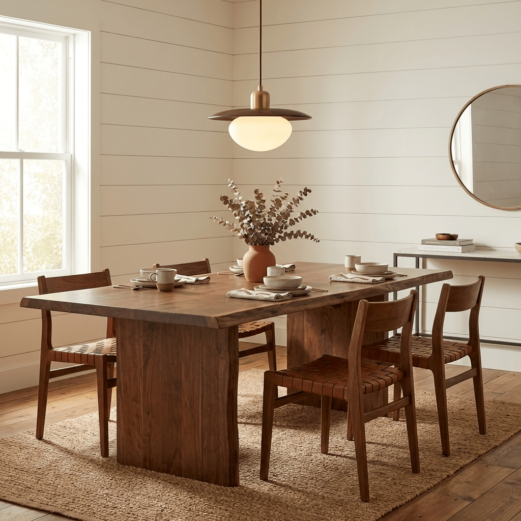 Solmere Wood Pendant Lamp-Neutral Decor