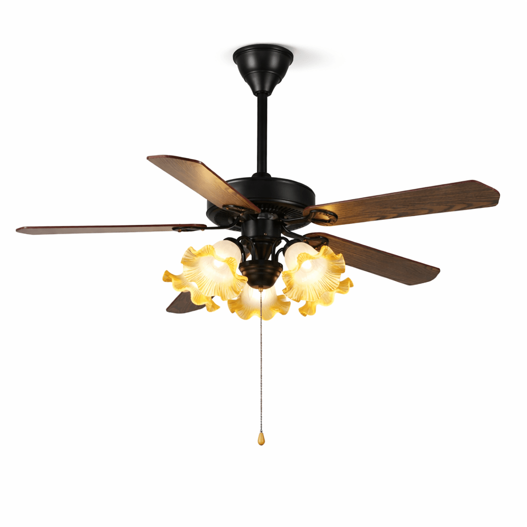 Bravelle Vintage Ceiling Fan Light-Neutral Decor