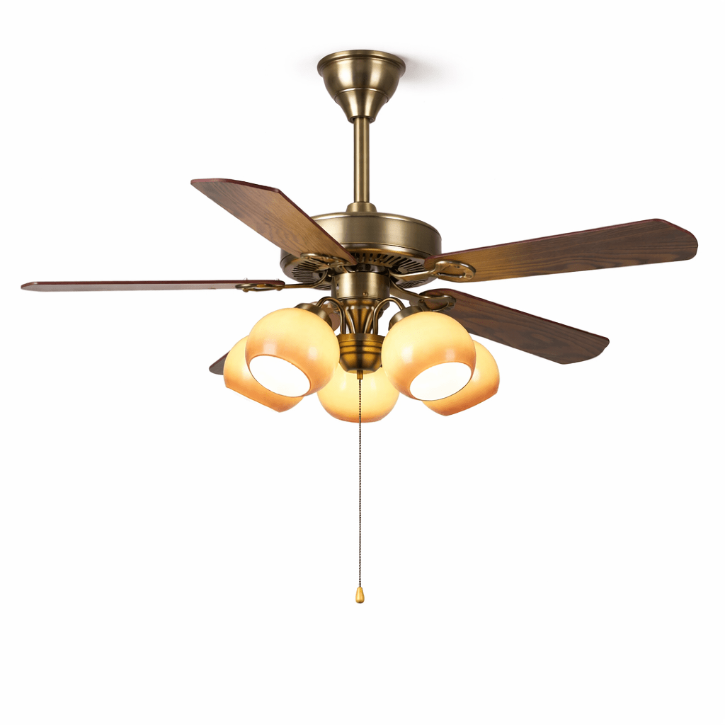 Bravelle Vintage Ceiling Fan Light-Neutral Decor