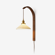 Ardent Wood Wall Lamp-Neutral Decor