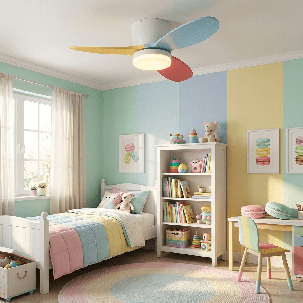 Lumo Petal Ceiling Fan Light-Neutral Decor
