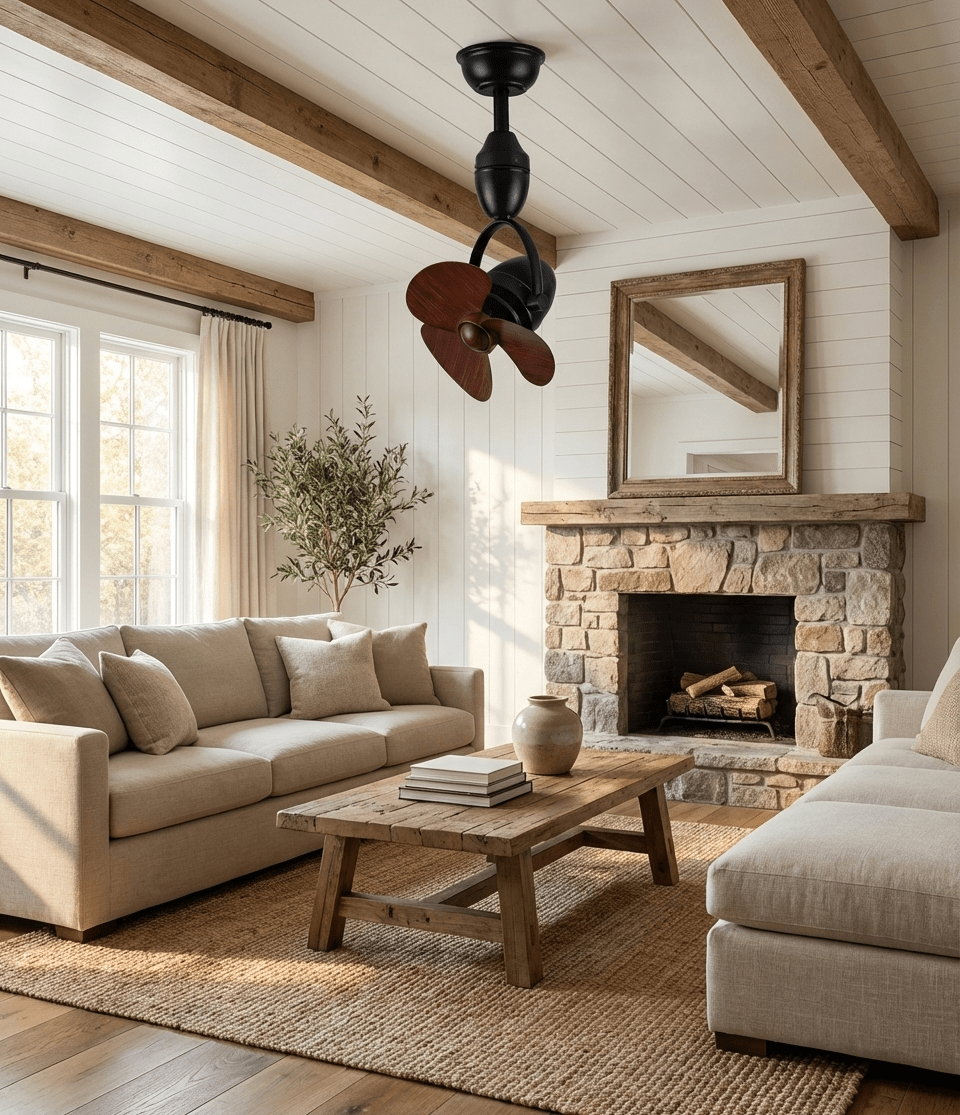 Aerion Pivot Ceiling Fan-Neutral Decor