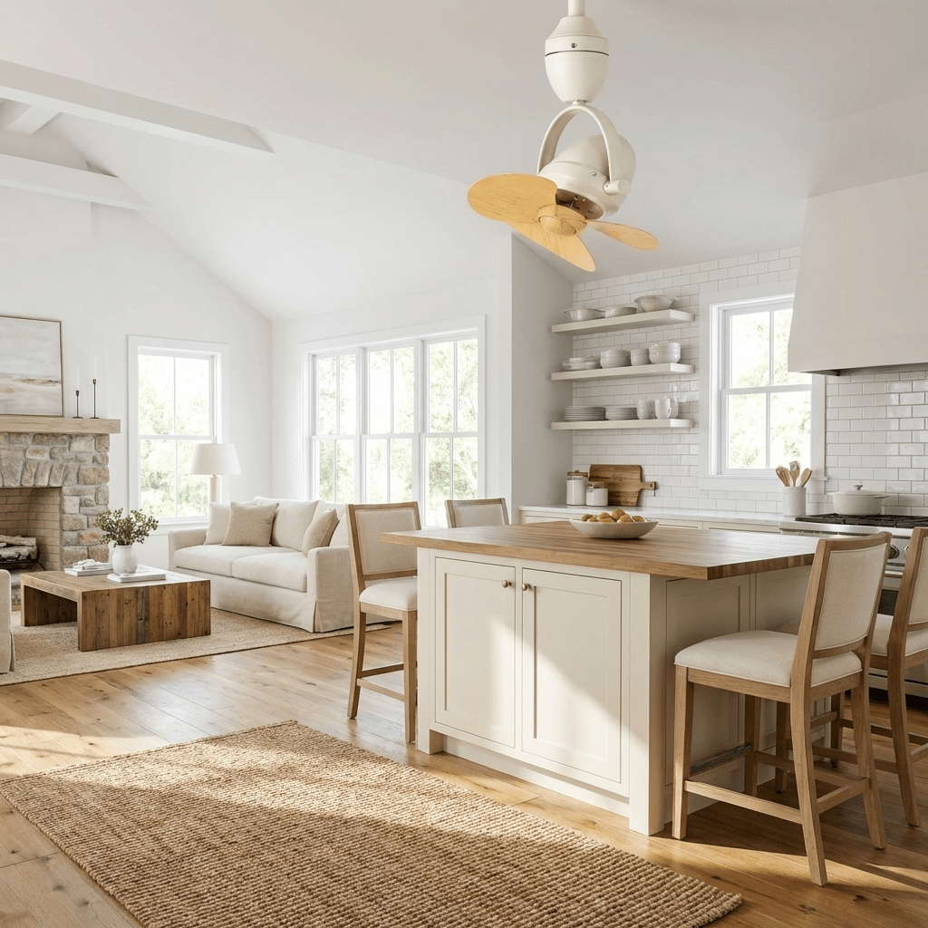 Aerion Pivot Ceiling Fan-Neutral Decor