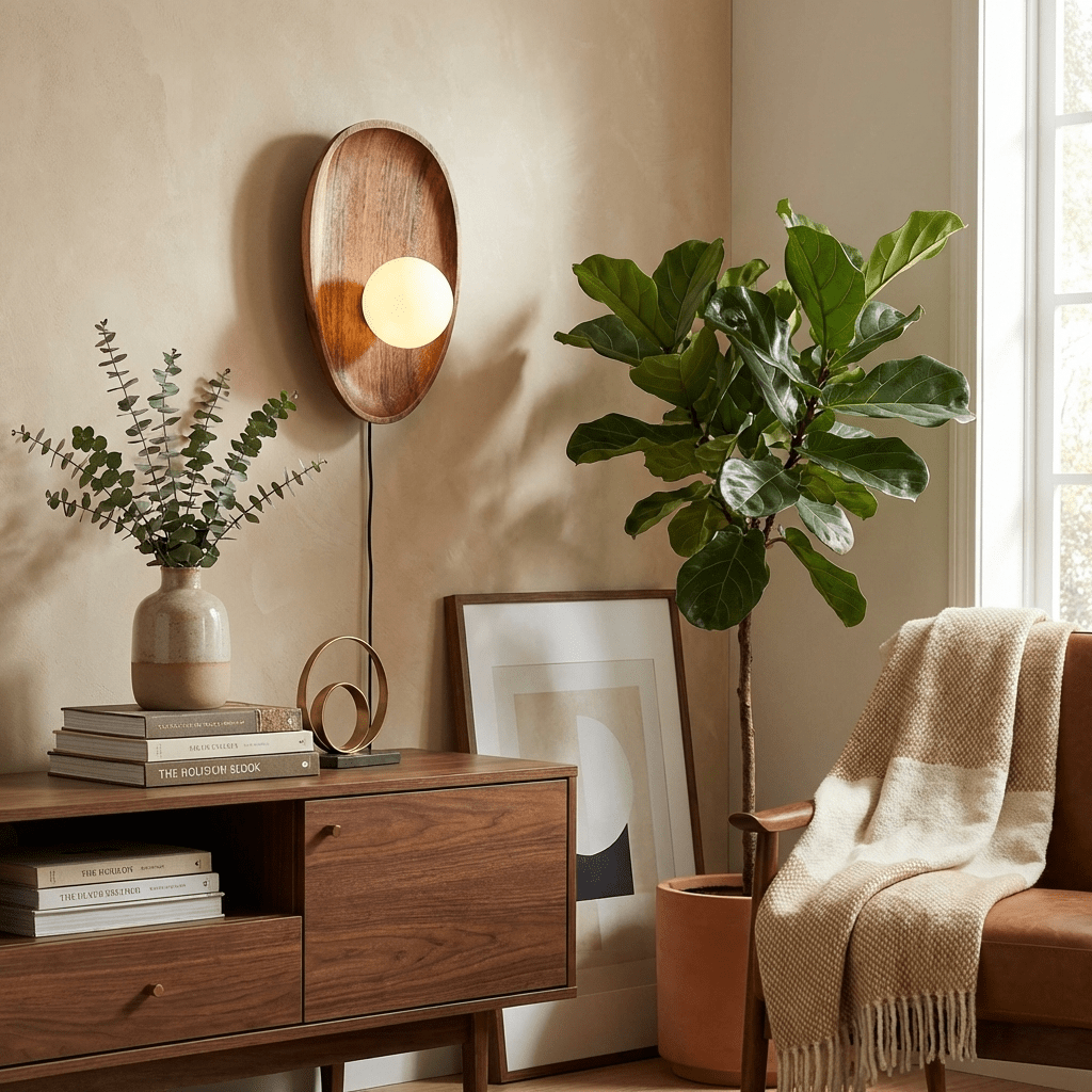 Eivor Plug-in Wall Lamp-Neutral Decor