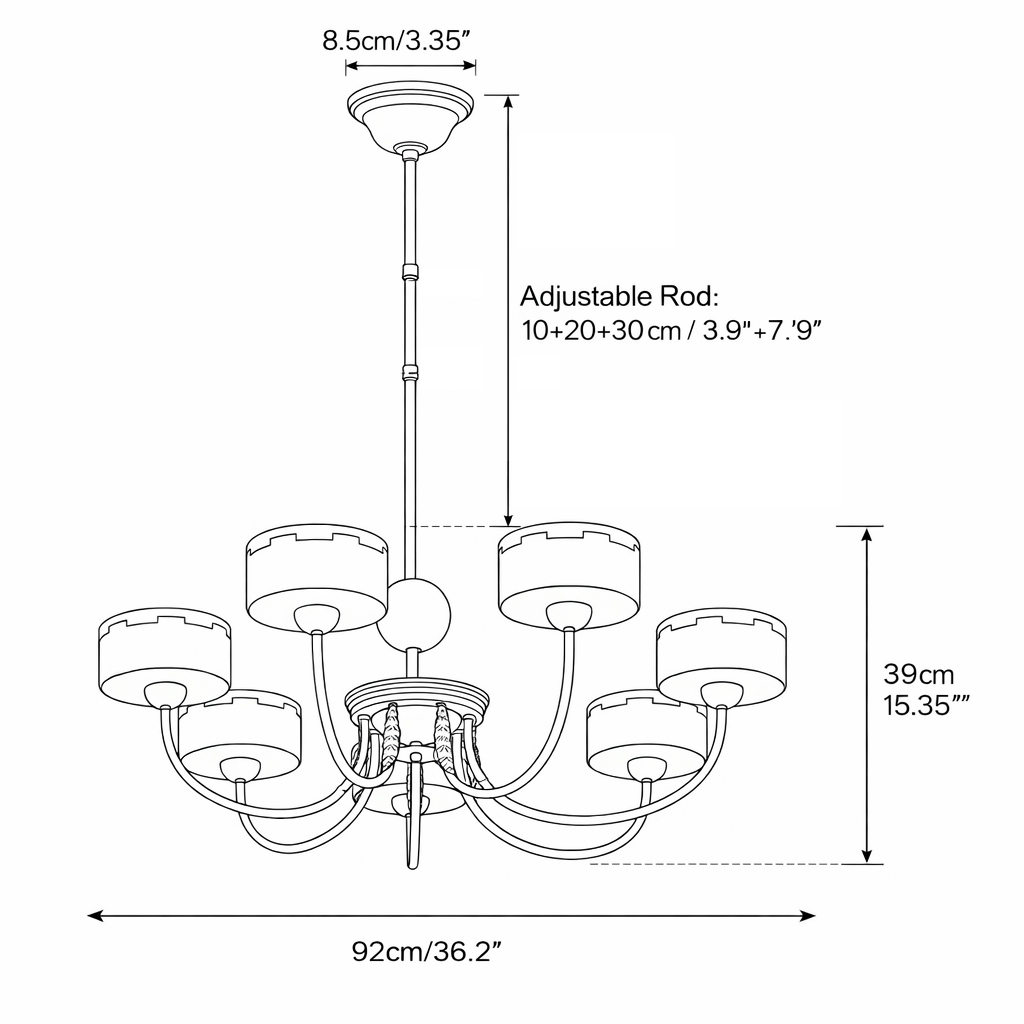 Seraphine Chandelier