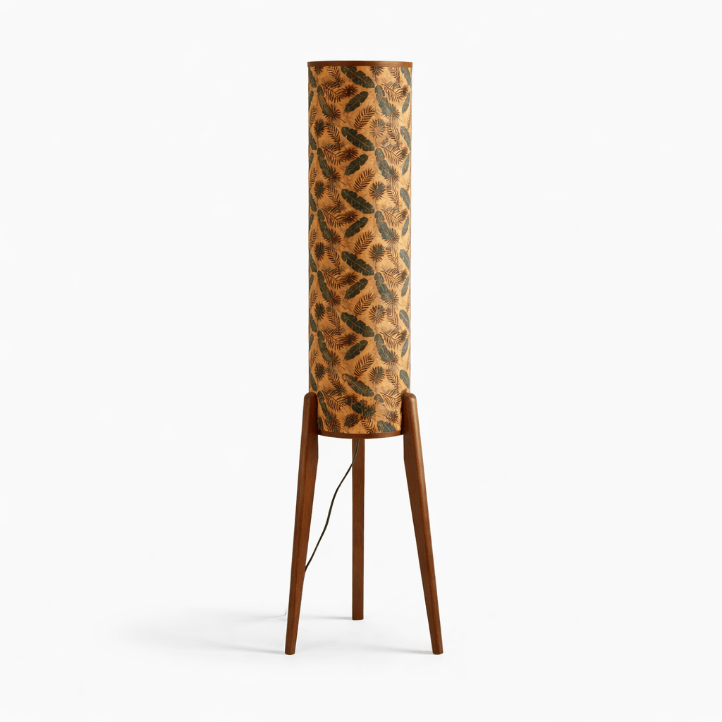 Terra Ink Column Floor Lamp-Neutral Decor