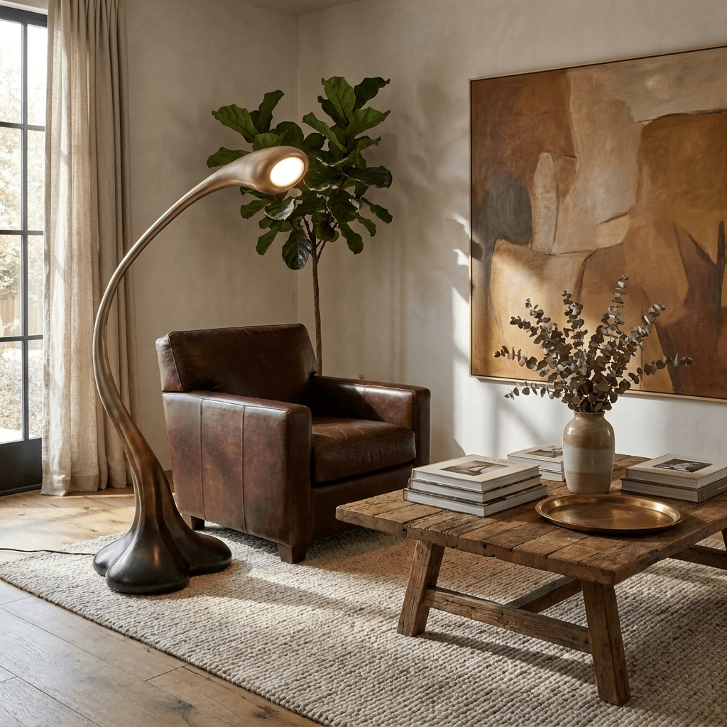 Aurelia Flow Floor Lamp-Neutral Decor