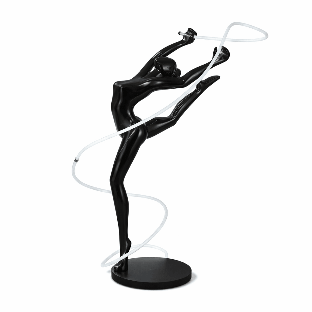 Aurelia Ribbon Dancer Floor Lamp-Neutral Decor