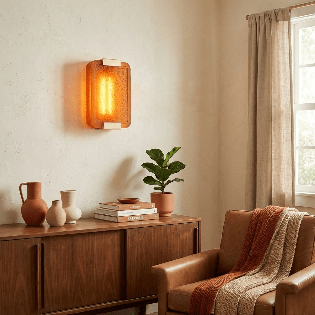 Verella Cast Resin Wall Sconce-Neutral Decor