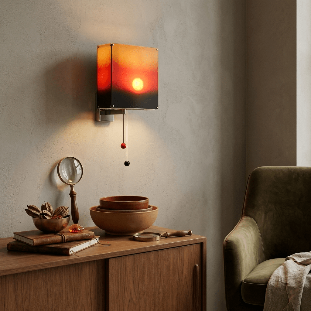 Sunset Wall Sconce-Neutral Decor