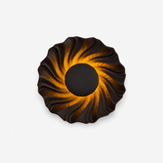 Solar Spiral Wall Sconce-Neutral Decor
