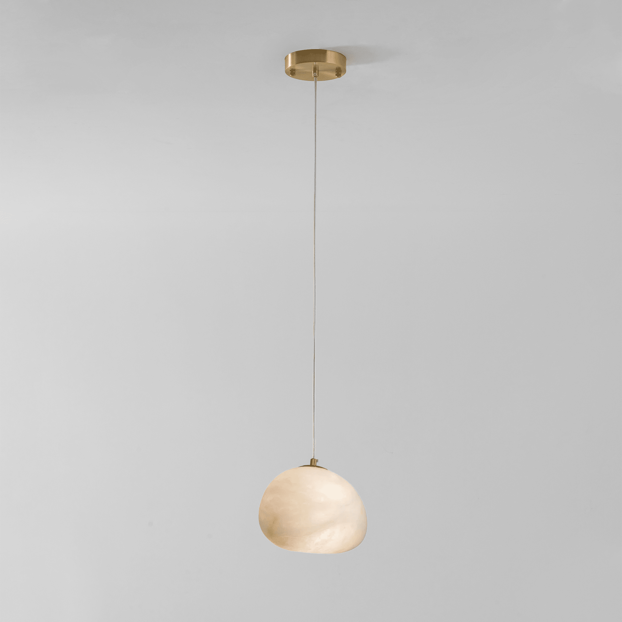 Alenor Pebbles Alabaster Pendant Lamp