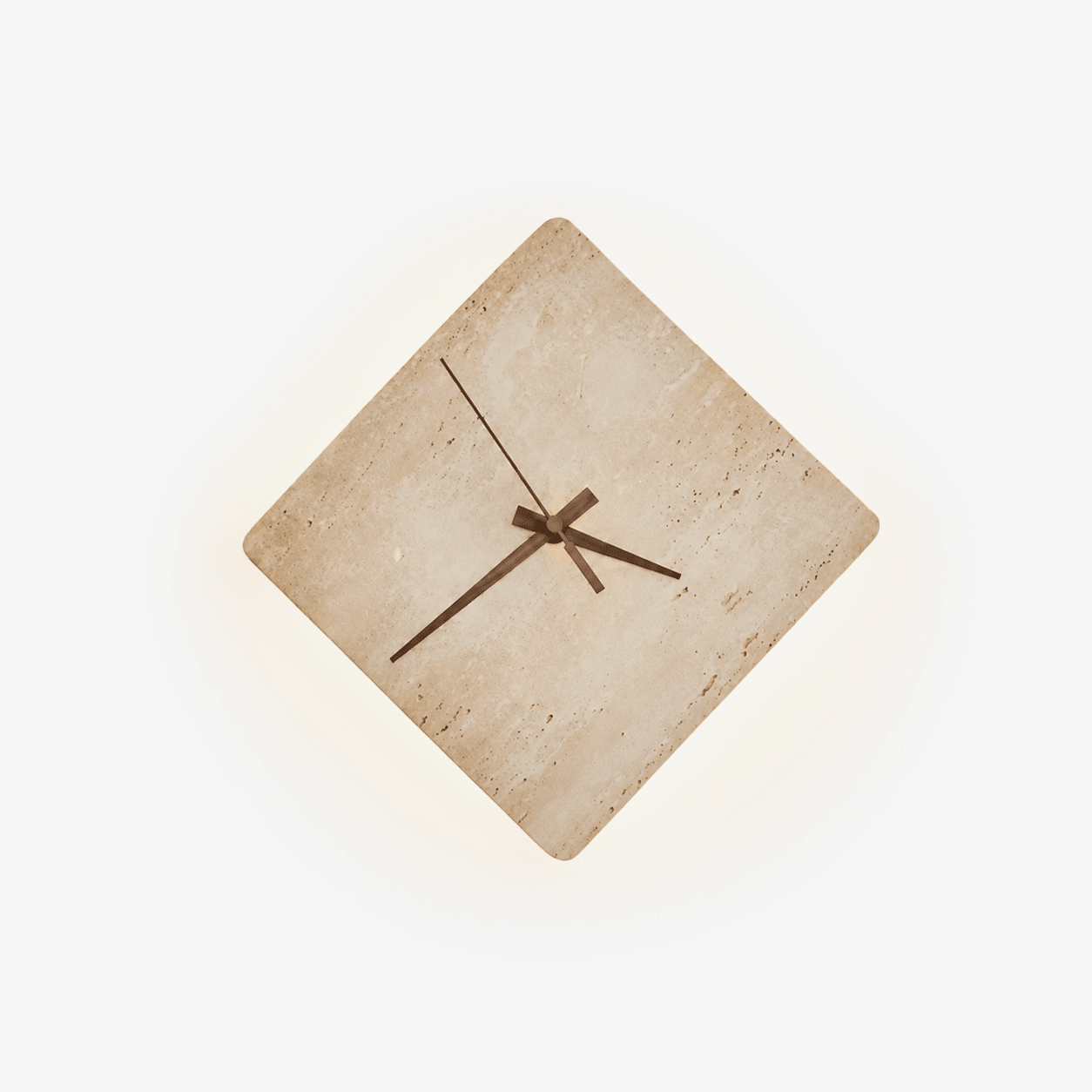 Compass Travertine Sconce-Neutral Decor