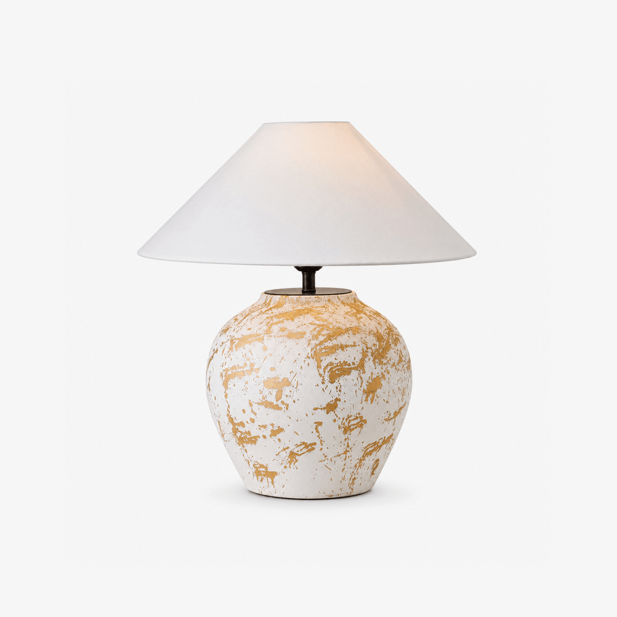 Orleta Ceramic Table Lamp-Neutral Decor