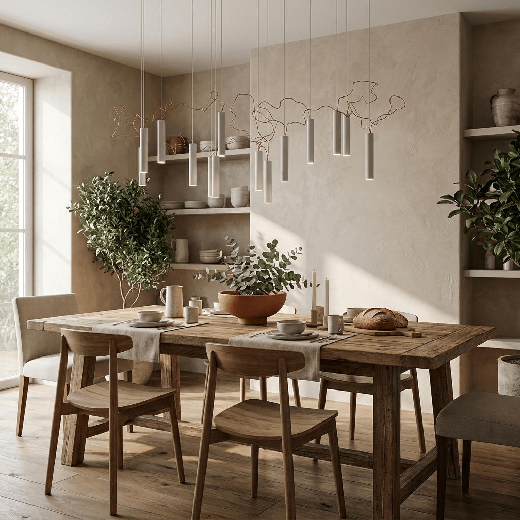 Astilo Cluster LED Pendant Lamp-Neutral Decor