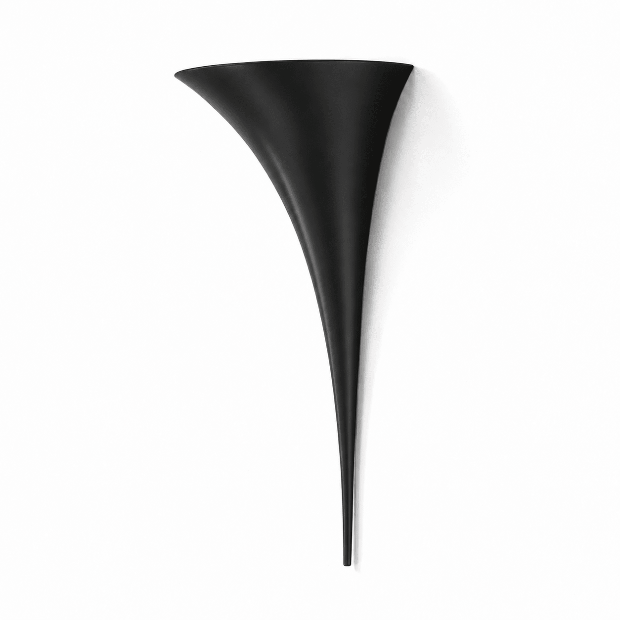 Torch Cone Wall Sconce-Neutral Decor