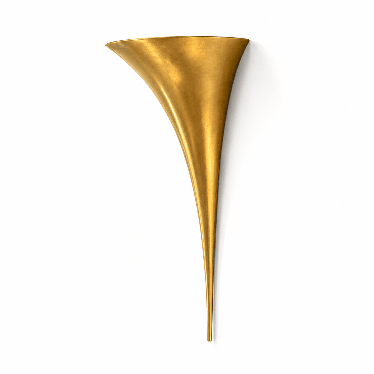 Torch Cone Wall Sconce-Neutral Decor