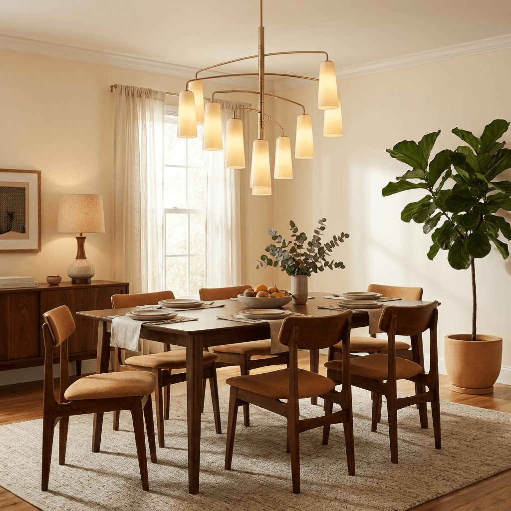 Spiral Tiered Chandelier-Neutral Decor