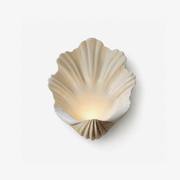 Shell Wall Sconce-Neutral Decor