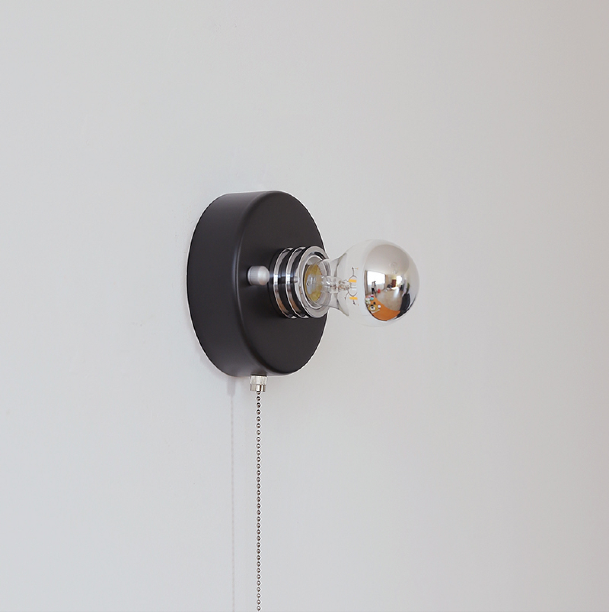 Mini Disc Wall Sconce-Neutral Decor
