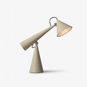 Articulated Cone Table Lamp-Neutral Decor