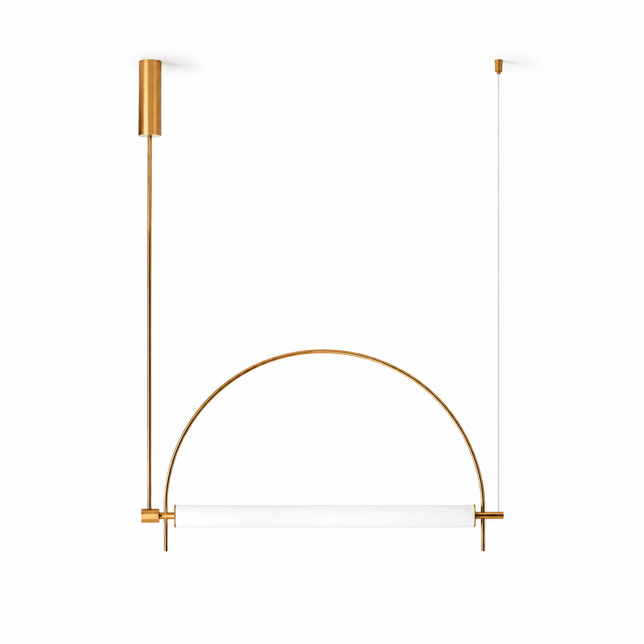 Arched Linear Led Chandelier-Neutral Decor