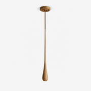 Elongated Teardrop Pendant Light-Neutral Decor