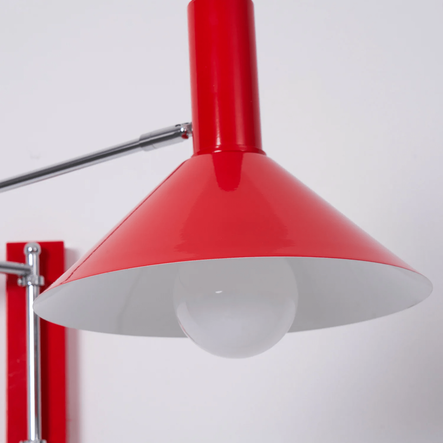Cone Swing Arm Wall Sconce-Neutral Decor