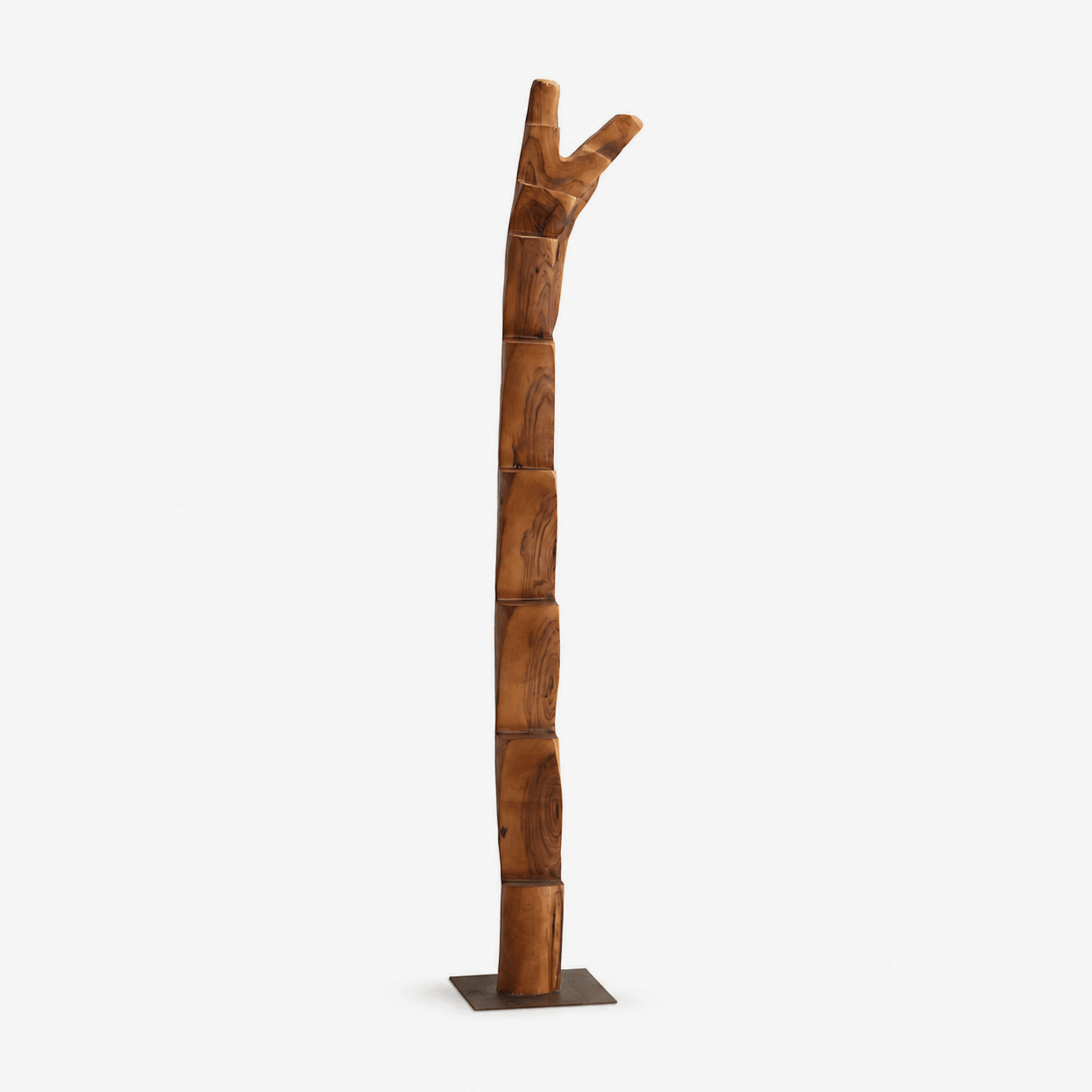 Wooden Branch Candle Tower-Neutral Decor