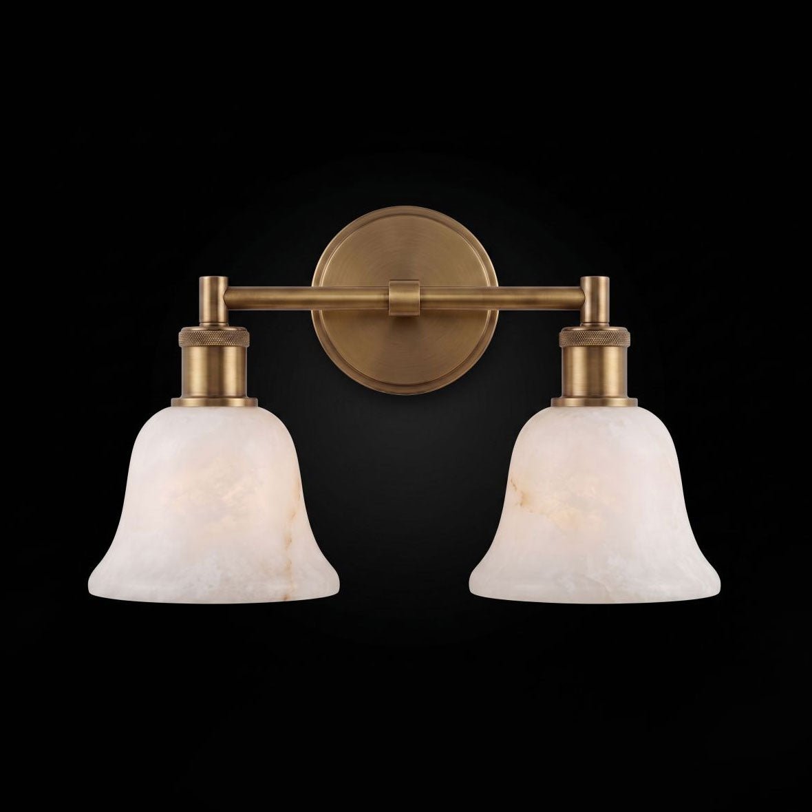 Evermere Alabaster Vanity Sconce