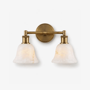 Evermere Alabaster Vanity Sconce