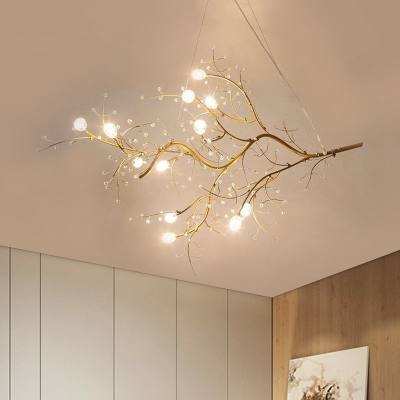 Olivia Romantic Art Deco Branch Pendant Light - Neutral Decor