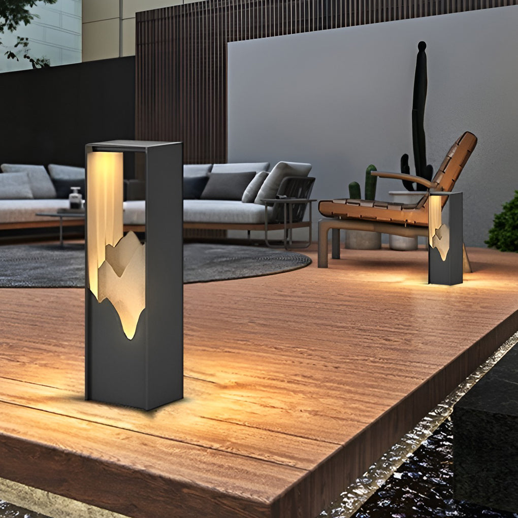 Berta LED Scenery Landscape Steel Outdoor Path Lights