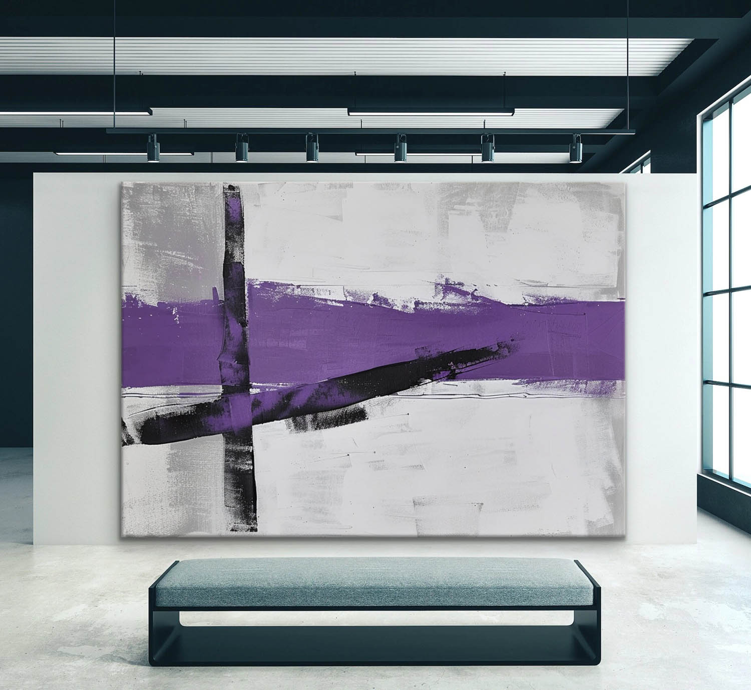 Contemporary Minimalist Art MA114 - Neutralighting
