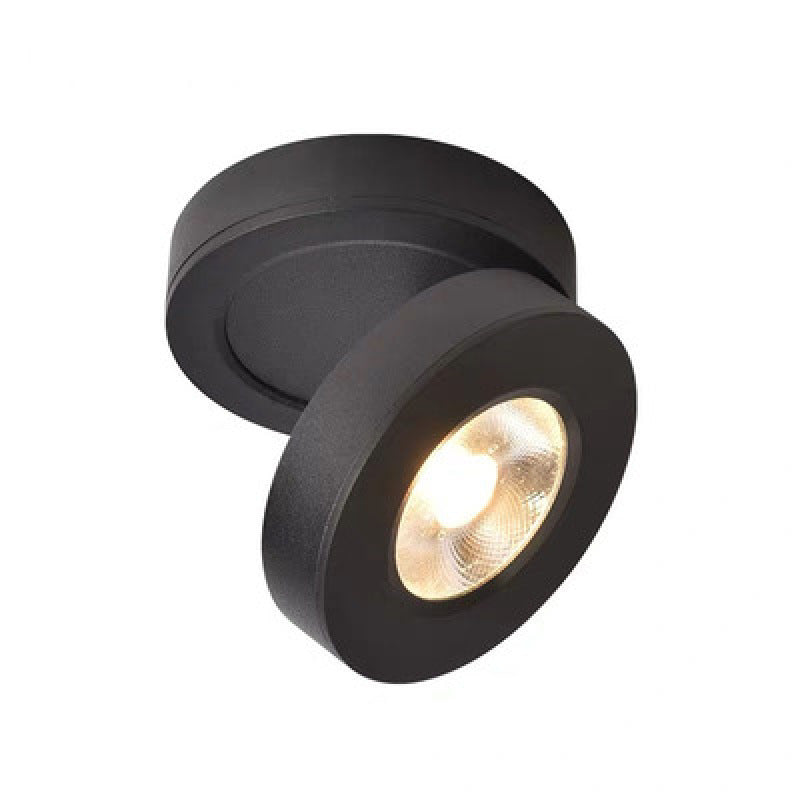 Arisha Modern Ceiling lighting Round, Novak Flush Mount, White/Black, Kitchen - Neutral Decor