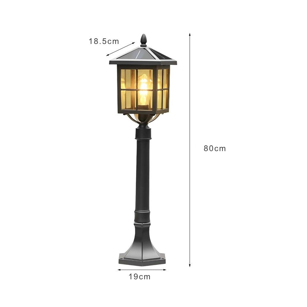 Melda Retro Pavilion Outdoor Lawn Lamp