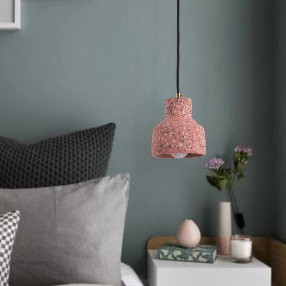 Aira Pendant Light, Cement, Modern & Industrial, 4 Color - Neutral Decor