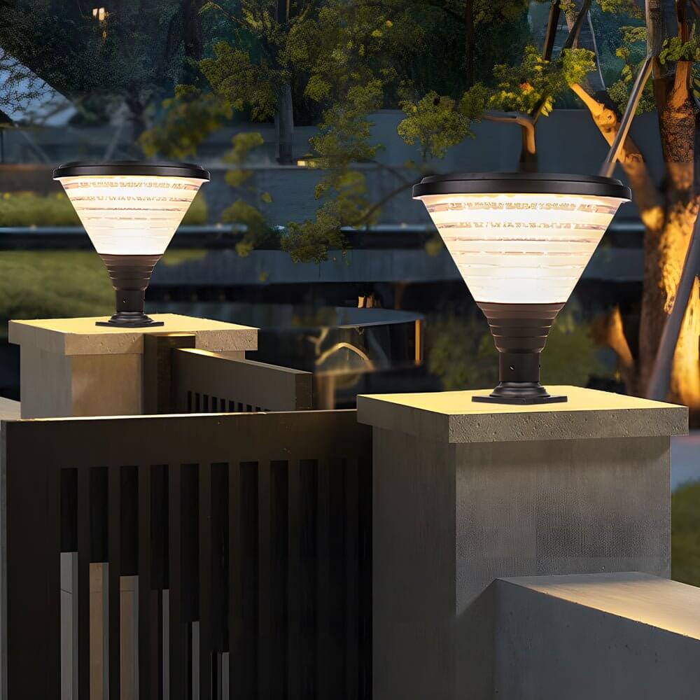 Prospery Round Pier Outdoor Post Light