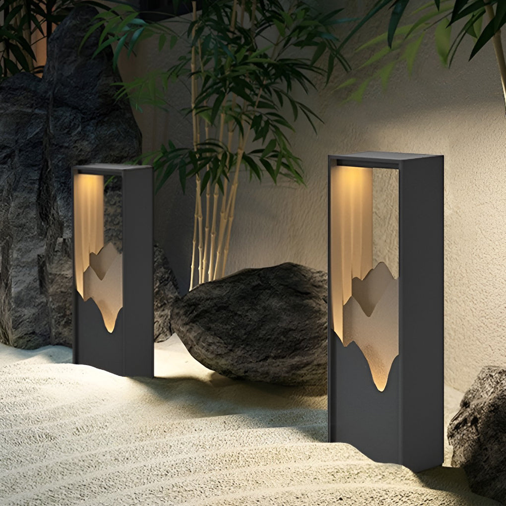 Berta LED Scenery Landscape Steel Outdoor Path Lights