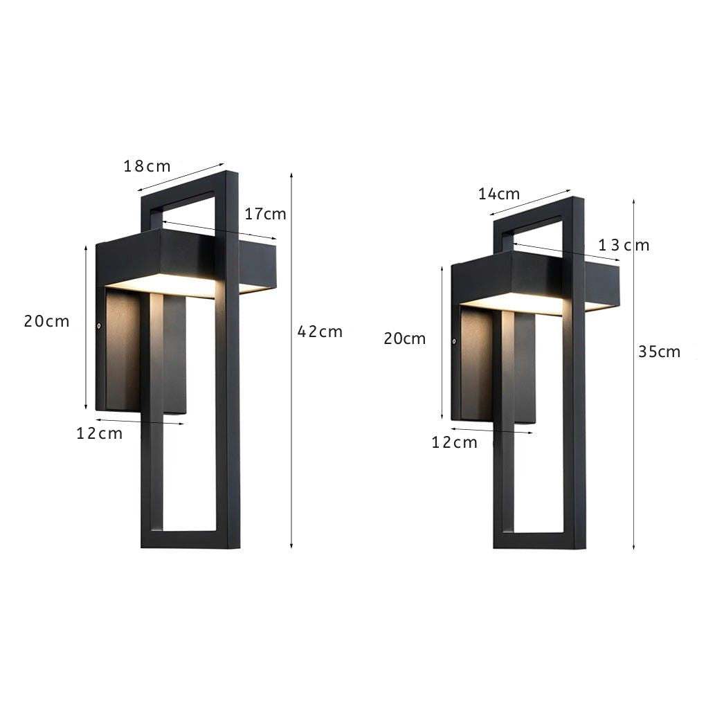 Marni Minimalist LED Modern Outdoor Wall Lamp