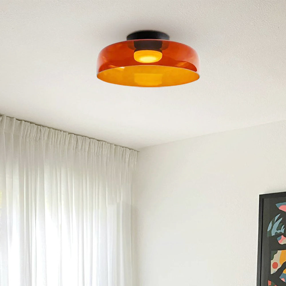 Aria Modern Simple Creative Glass Flush Mount Ceiling Light - Neutral Decor