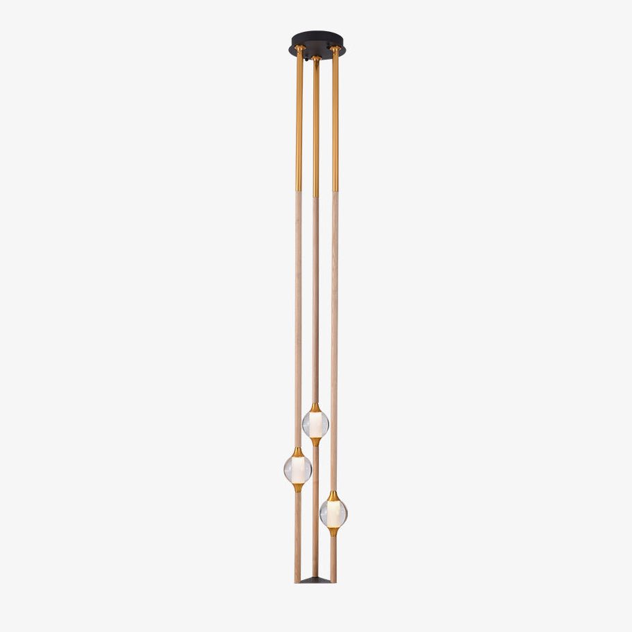Linear Lumina Droplet Pendant Lamp-Neutral Decor