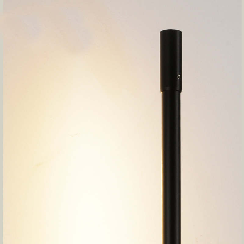 Arisha Modern Minimalist LED Wall Reading Lamp, Black - Neutral Decor