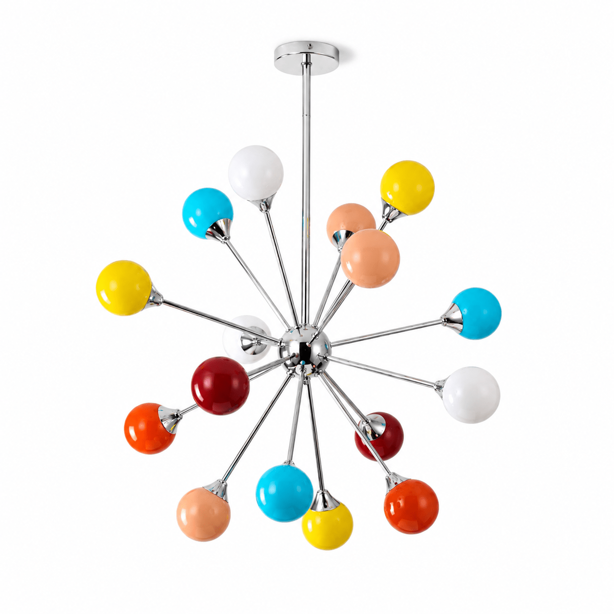 Atomic Sputnik Chandelier-Neutral Decor