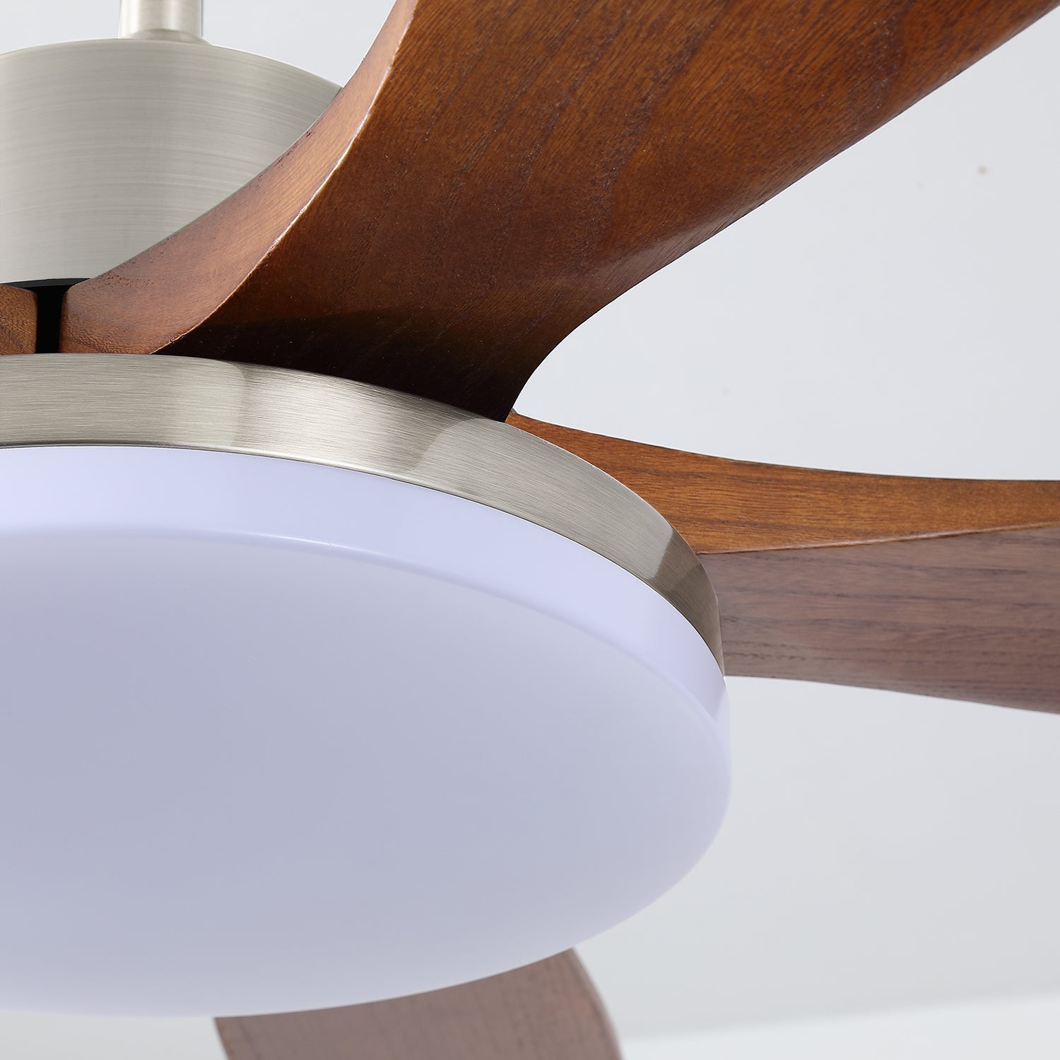 Orvian Modern Wood Ceiling Fan Light-Neutral Decor